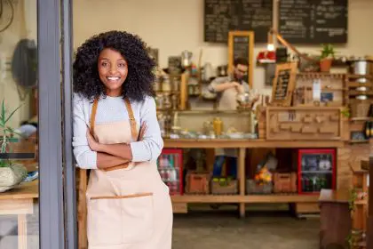 A black entrepreneur