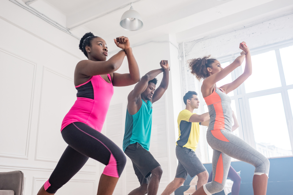 zumba, cardio, dance exercise
