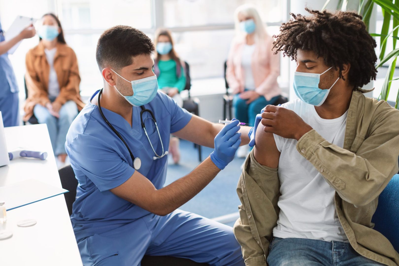 medical trial volunteers