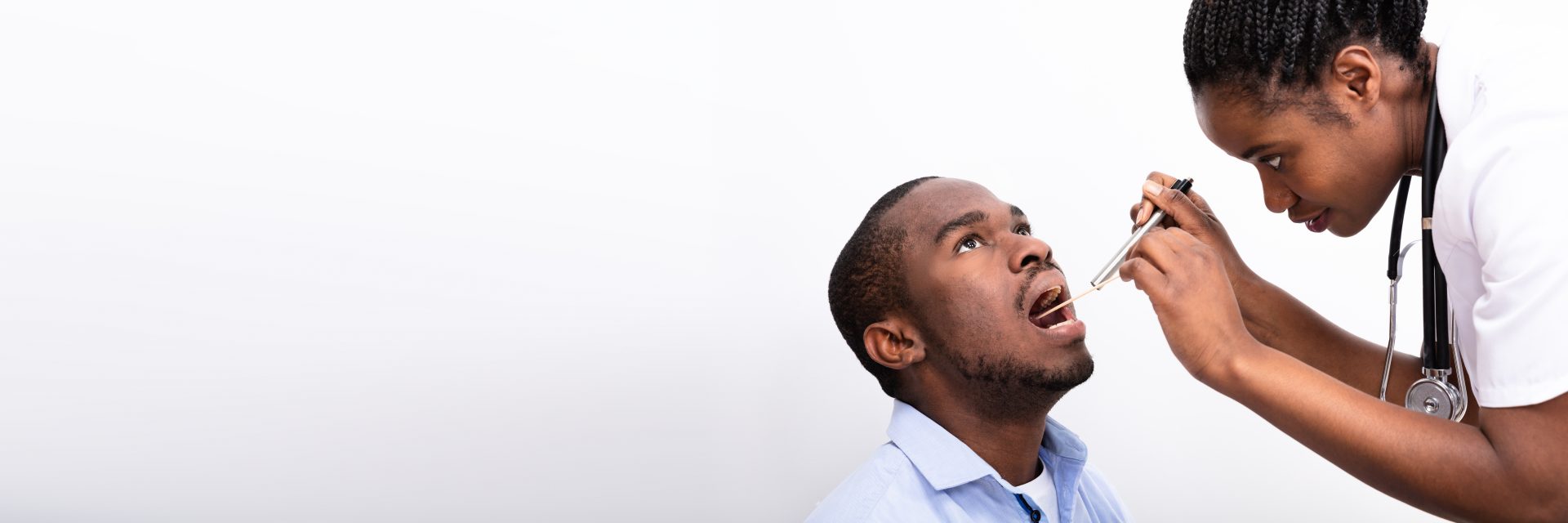 Tongue develops blisters