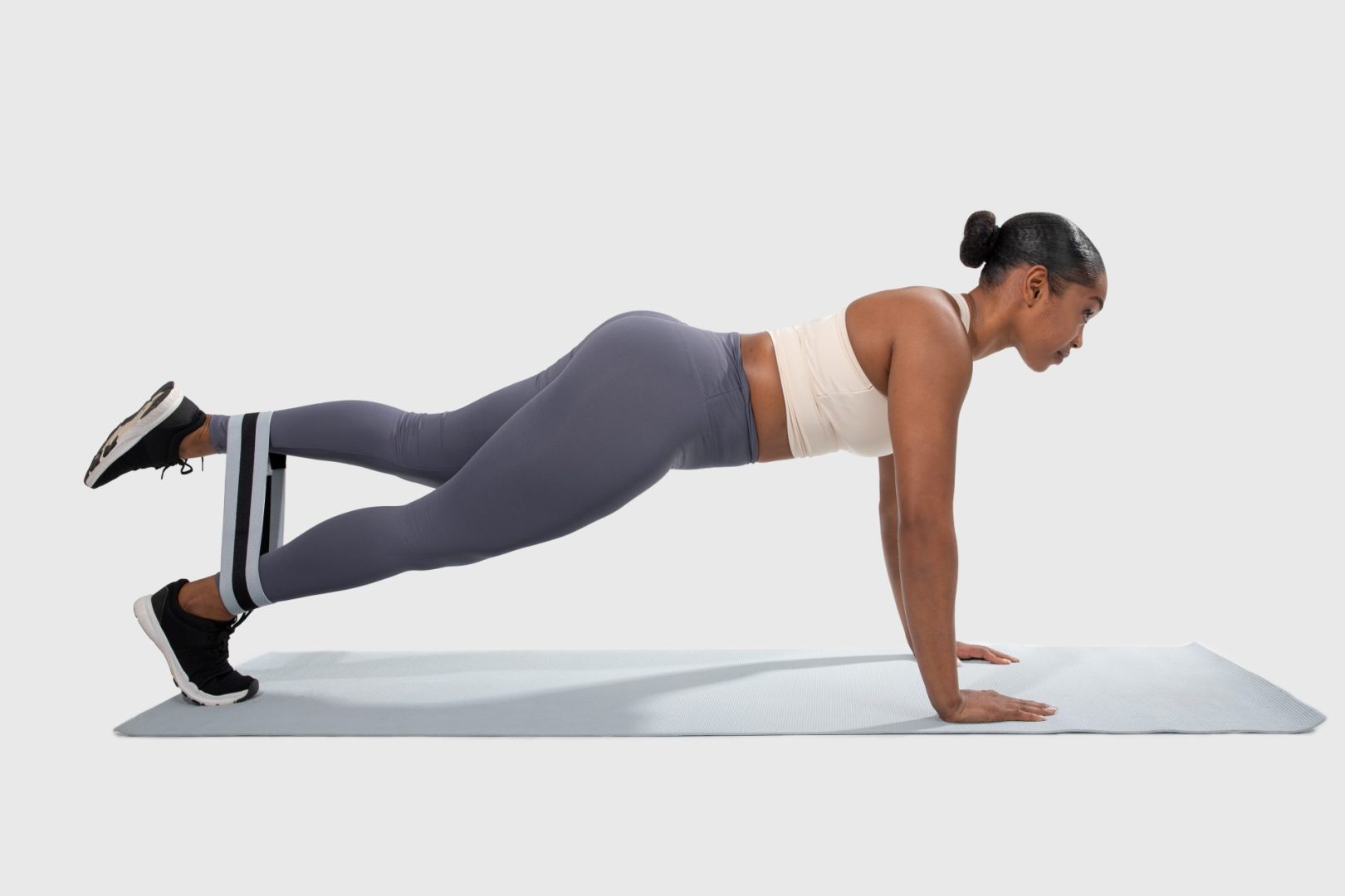 Try this band placement