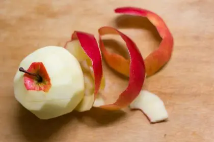 Apple, peel, powder, skincare