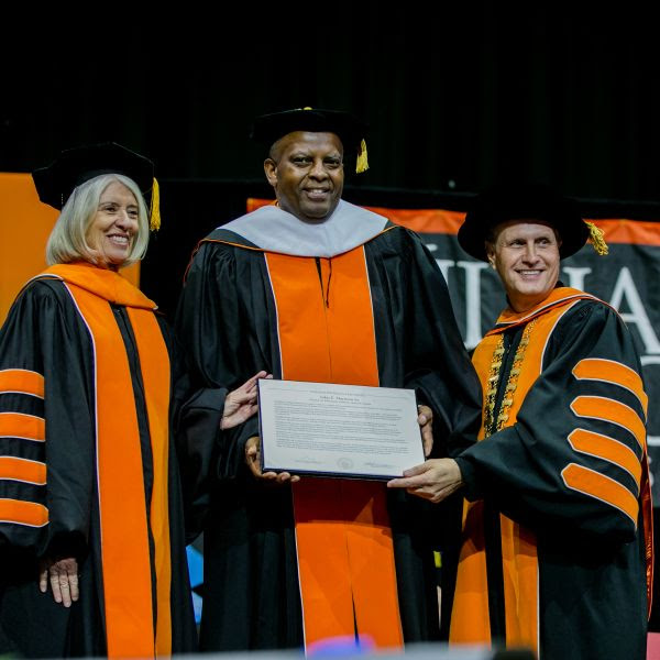 John E. Harmon Sr. inspires graduates at WPU commencement