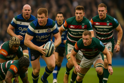 Bath vs Leicester, Rugby giants, finals