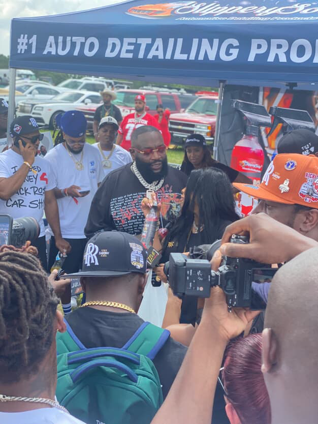 Inside Rick Ross' car show: The biggest boss does it again