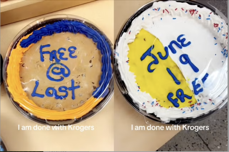 Kroger's CEO departure, Juneteenth dessert fail, closings