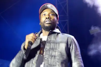 Meek Mill performs at the Roots Picnic (Photo by Derrel Jazz Johnson for rolling out)