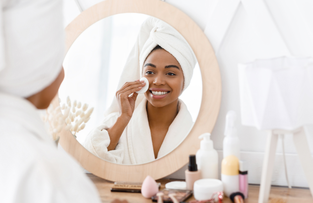 cleanse, face, deep