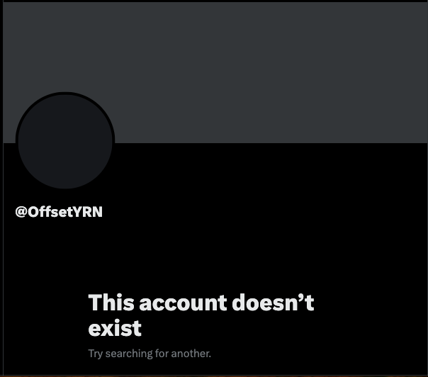 Offset deletes social media and threatens wayward fans