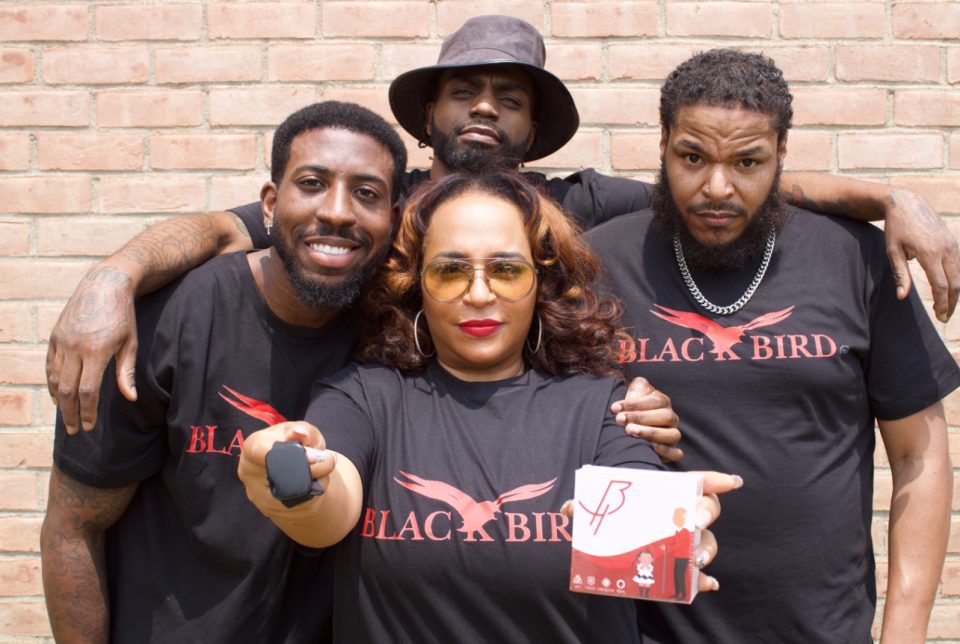 Tyneadrian Fleming's Blackbird smart wristband saves lives