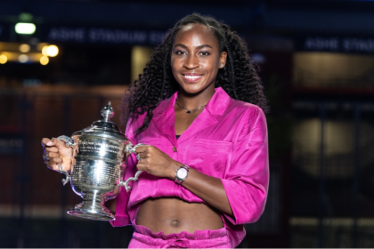 coco gauff, tennis champion, fashion and sports