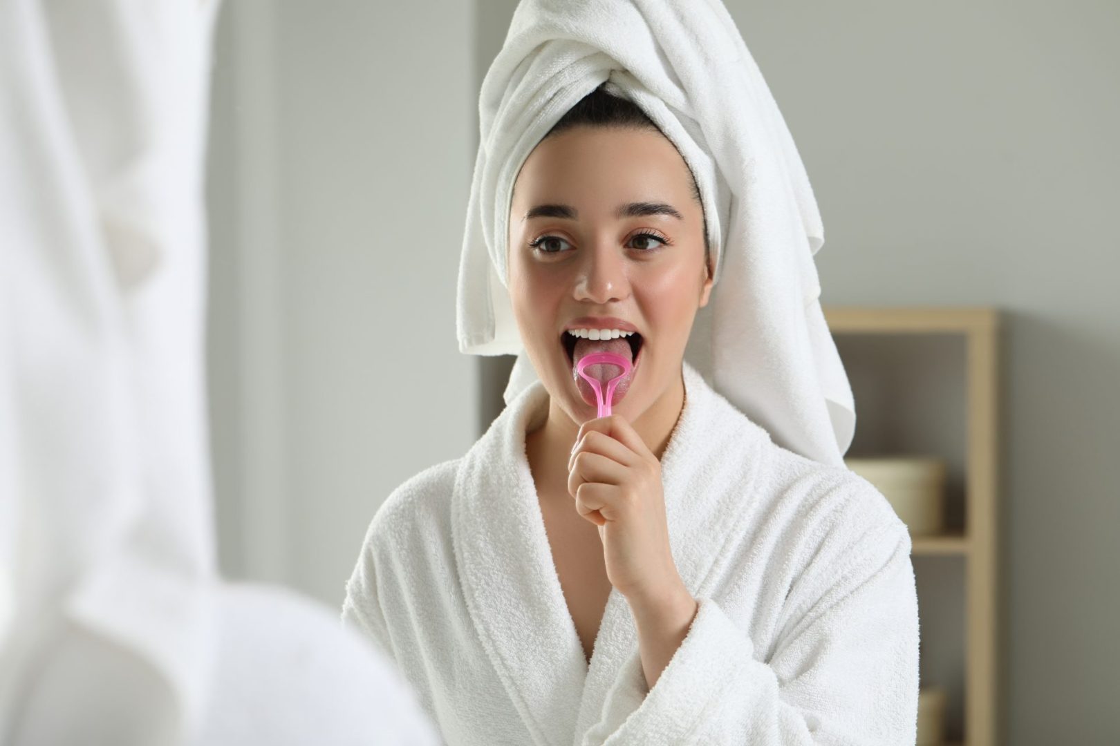 Dark spot on tongue