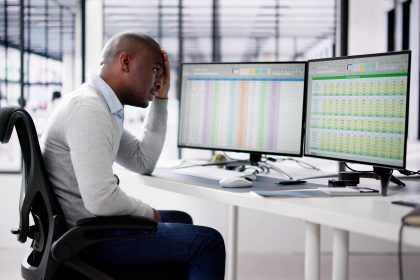 Black accountants left