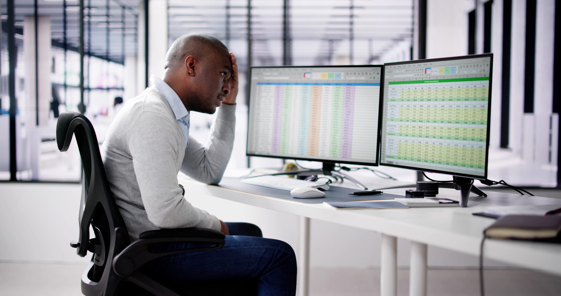 Black accountants left