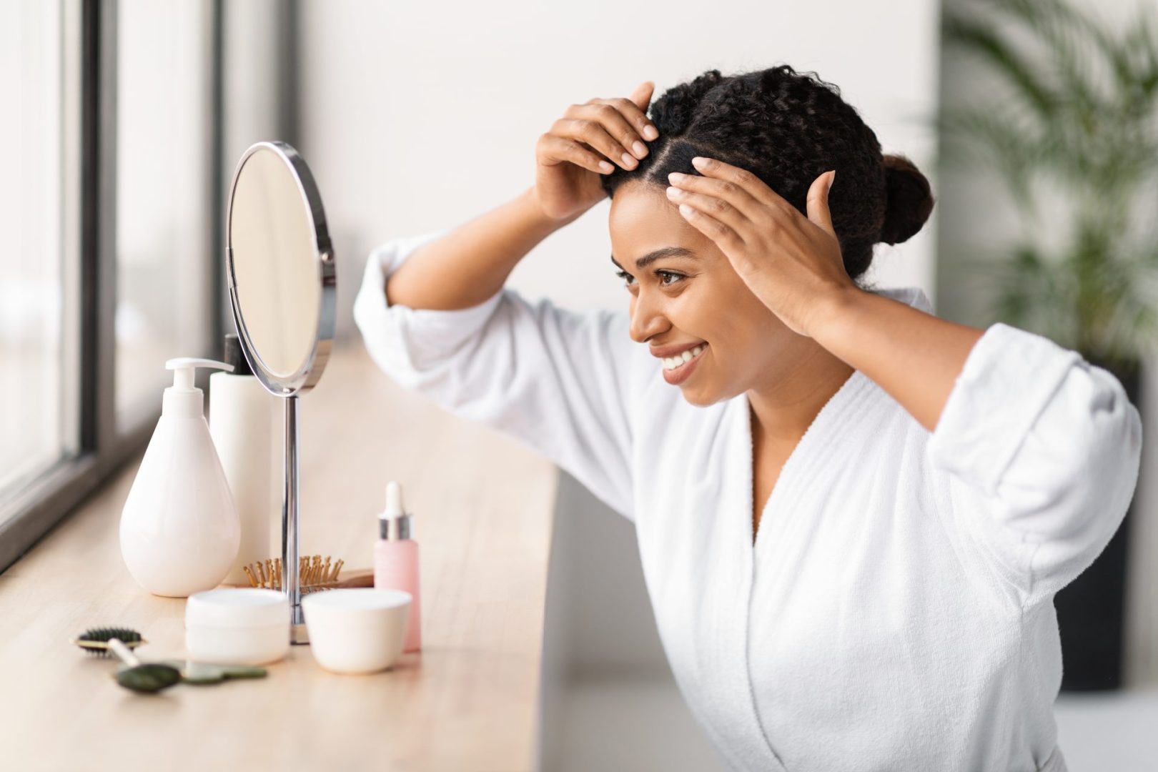 Dandruff hair, dry scalp, treatment