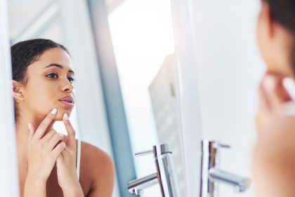 Breakouts, jaw, skin