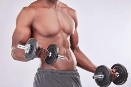 Dumbbells for muscle