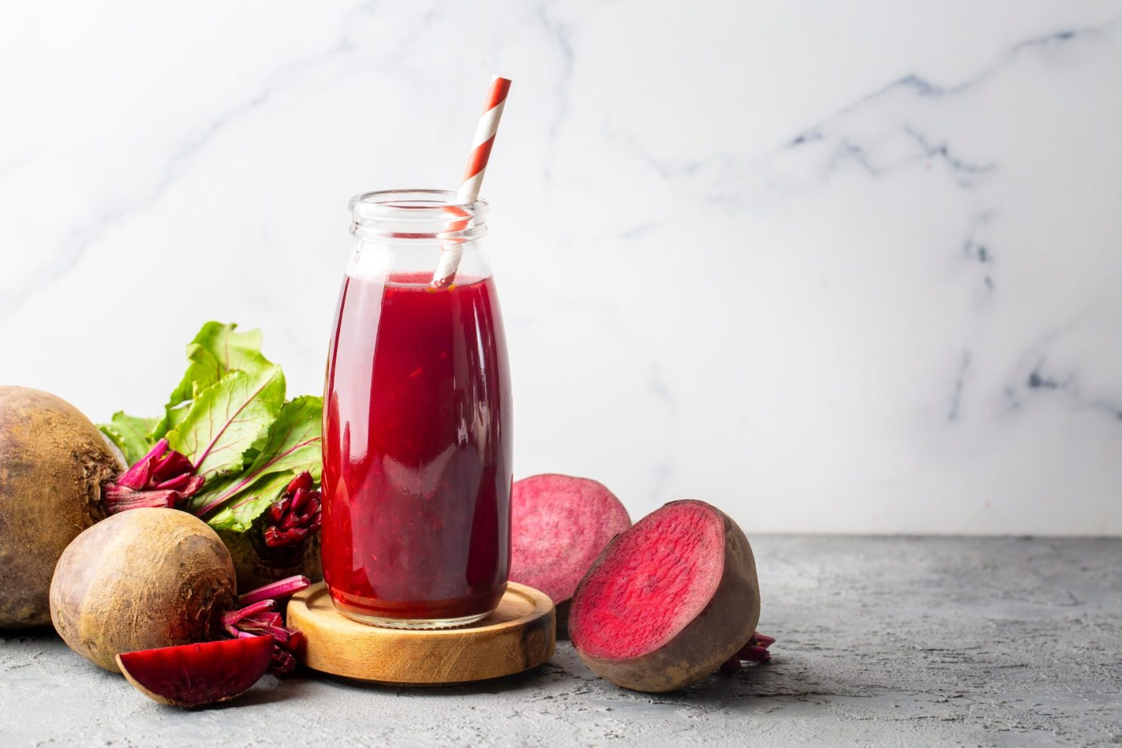 The beetroot juice
