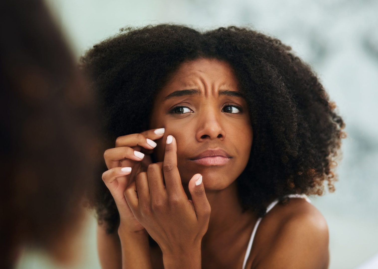 vitamins making your acne, stress