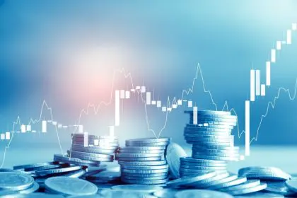 Stock, market, bitcoin