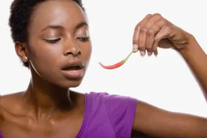 Spicy, food, anxiety relief