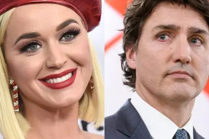 Justin Trudeau and Katy Perry