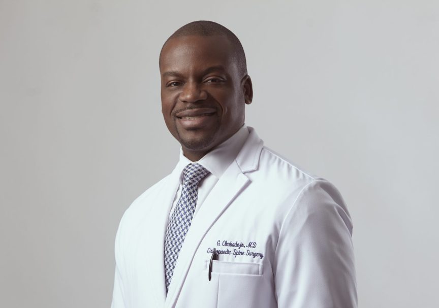 Dr. Gbolahan Okubadejo, spine, health