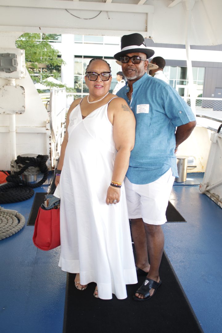 Illinois State Black Chamber celebrates on Lake Michigan