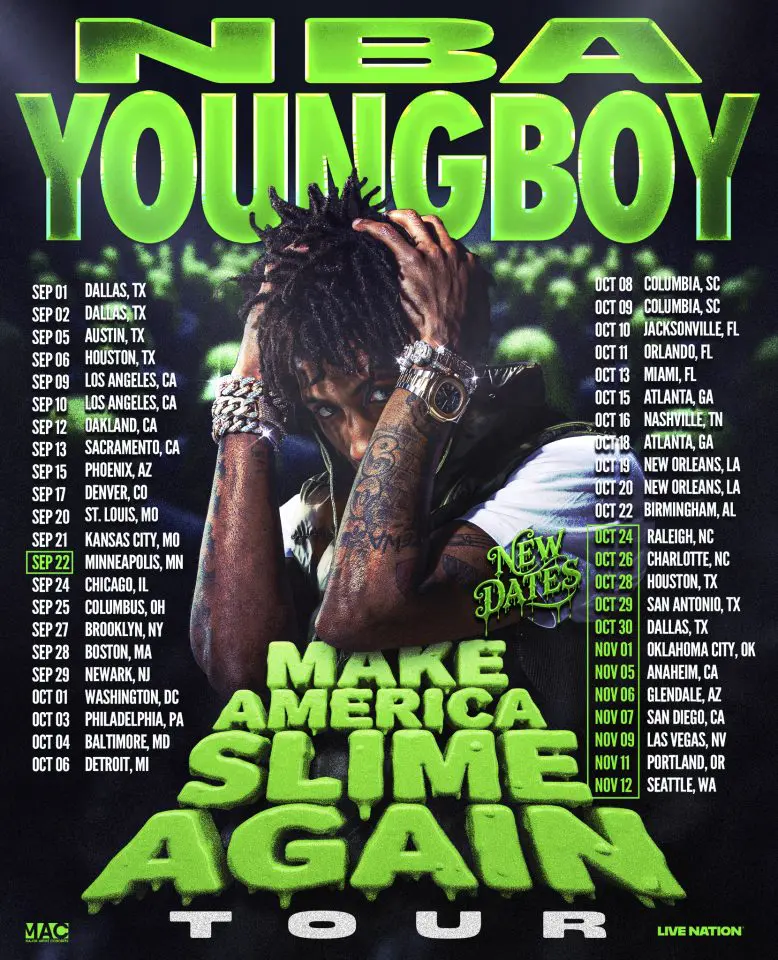NBA YoungBoy drops MASA album alongside September tour