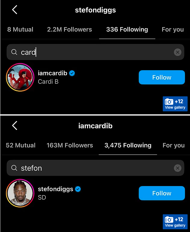 Cardi B's revenge romance with Stefon Diggs may be over