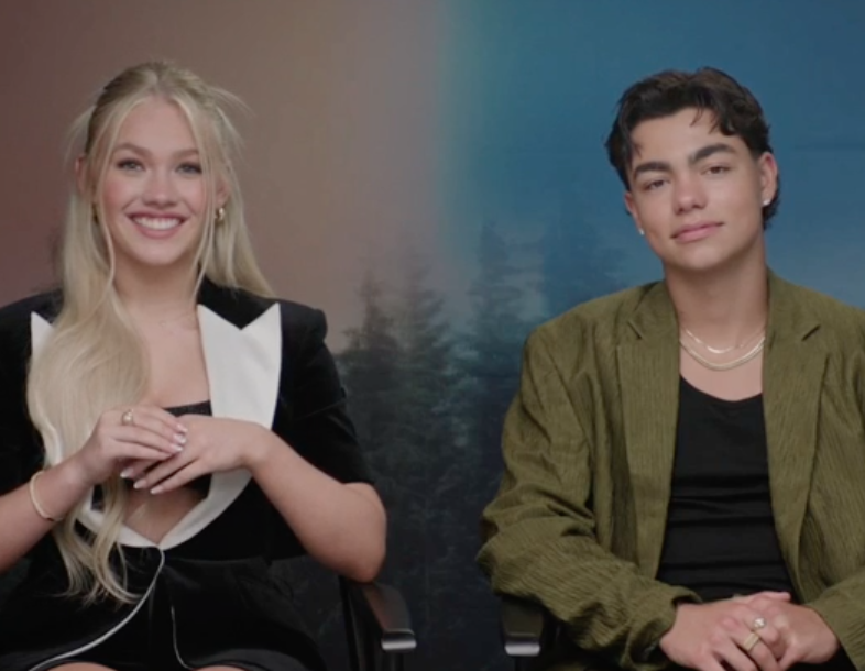 "Zombies 4" stars Freya Skye and Malachi Barton (rolling out interview)