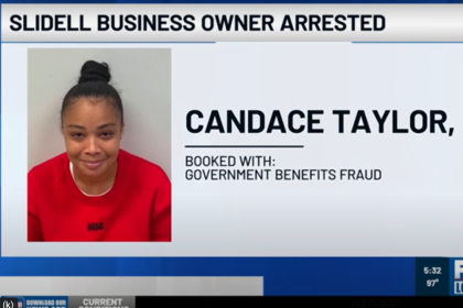 Candace Taylor (Image source: YouTube/WVUE Fox 8)