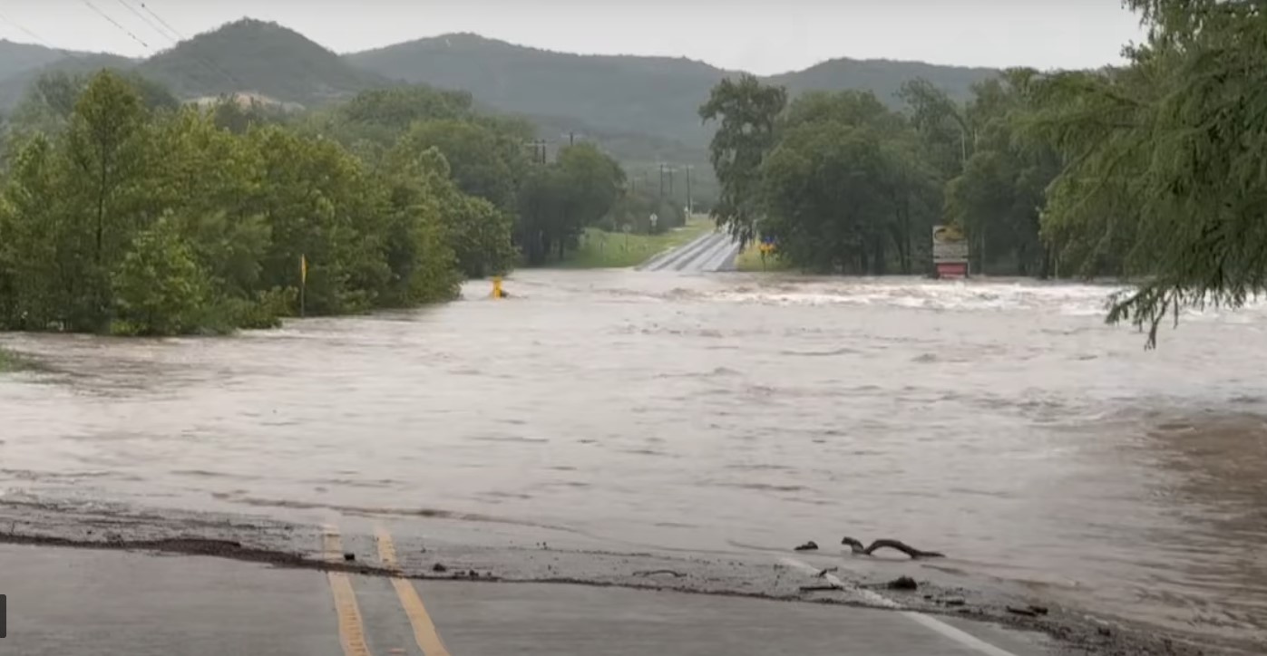 Texas residents flee