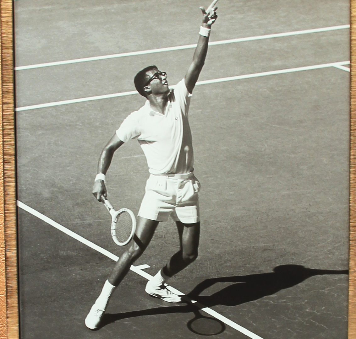 Arthur Ashe, destroys