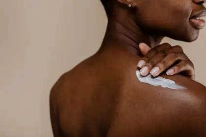 your skin is dry