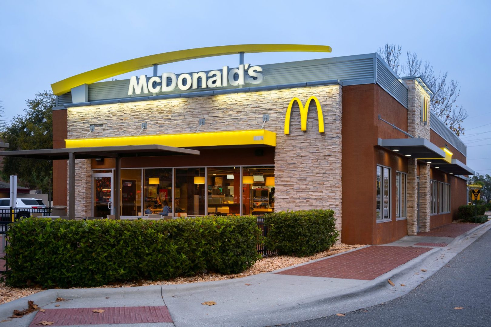 McDonald's delivers 2 menu