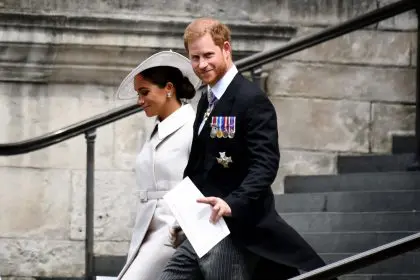 Meghan Markle, Prince Harry. Queen Elizabeth
