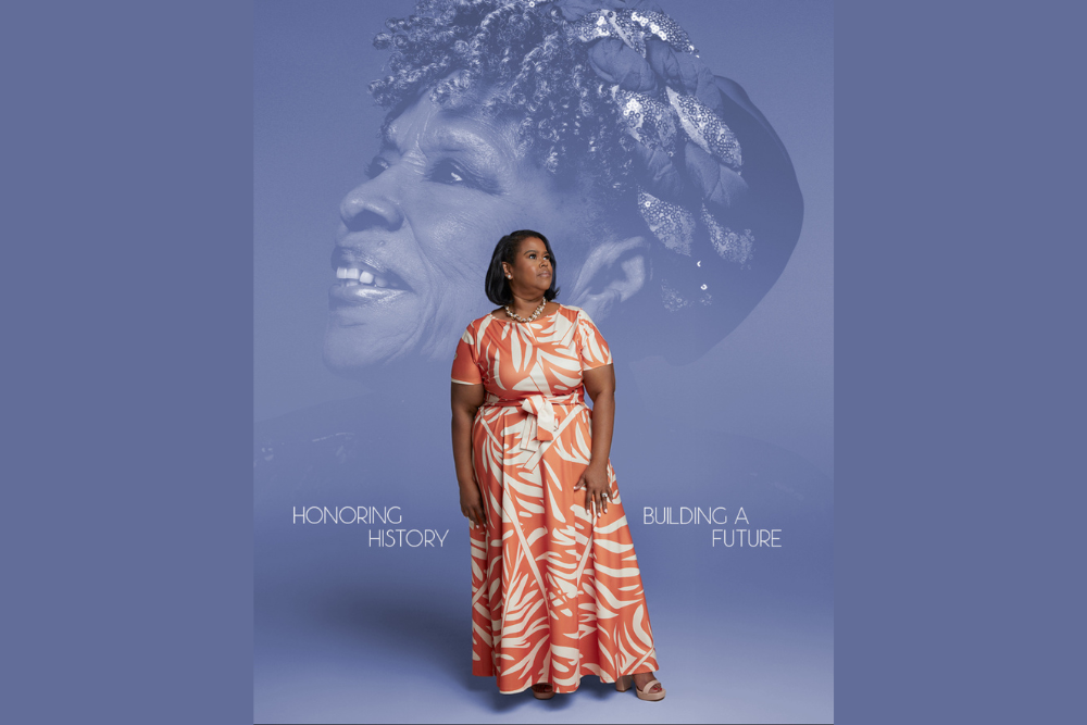 Watch Dione Sims describe carrying on Opal’s Walk for Freedom