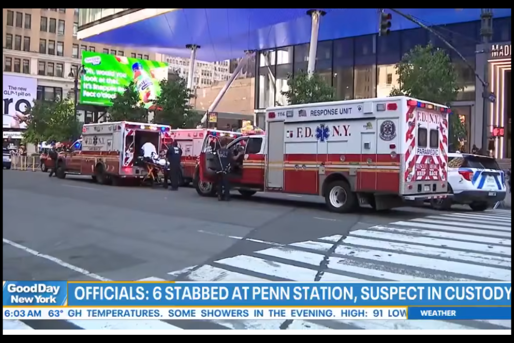 Penn Station stabbing rattles NYC before Game 3