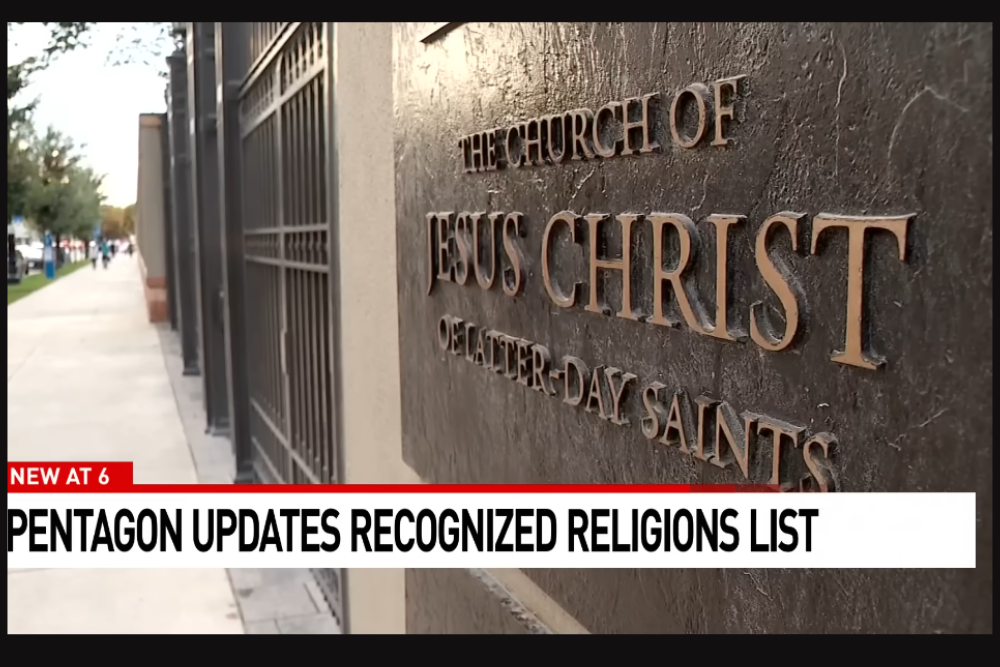 How a Pentagon list sparked a Mormon backlash