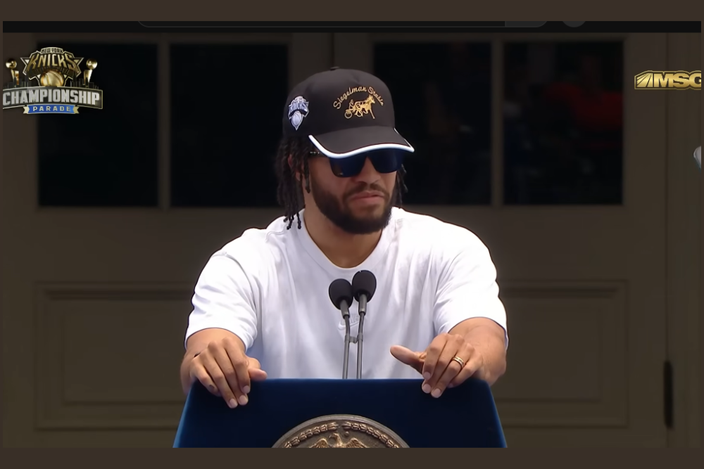 Jalen Brunson gets keys to the city after Finals MVP