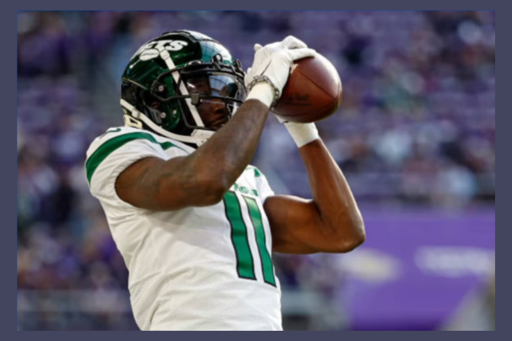 Denzel Mims gets one more shot. Can he finally stick?