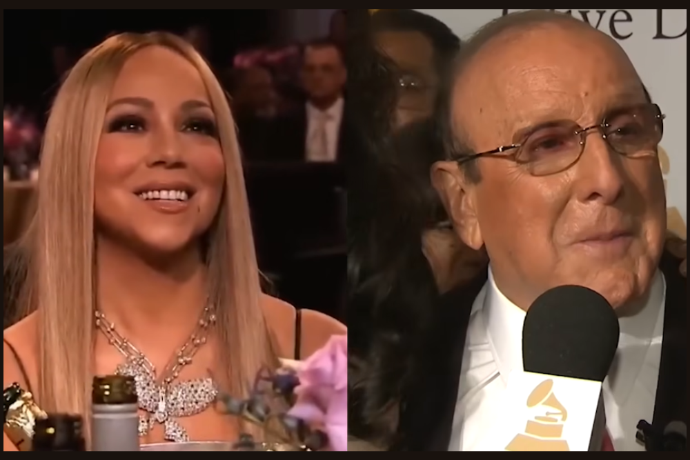 Mariah Carey pays her respects to Clive Davis’ legacy