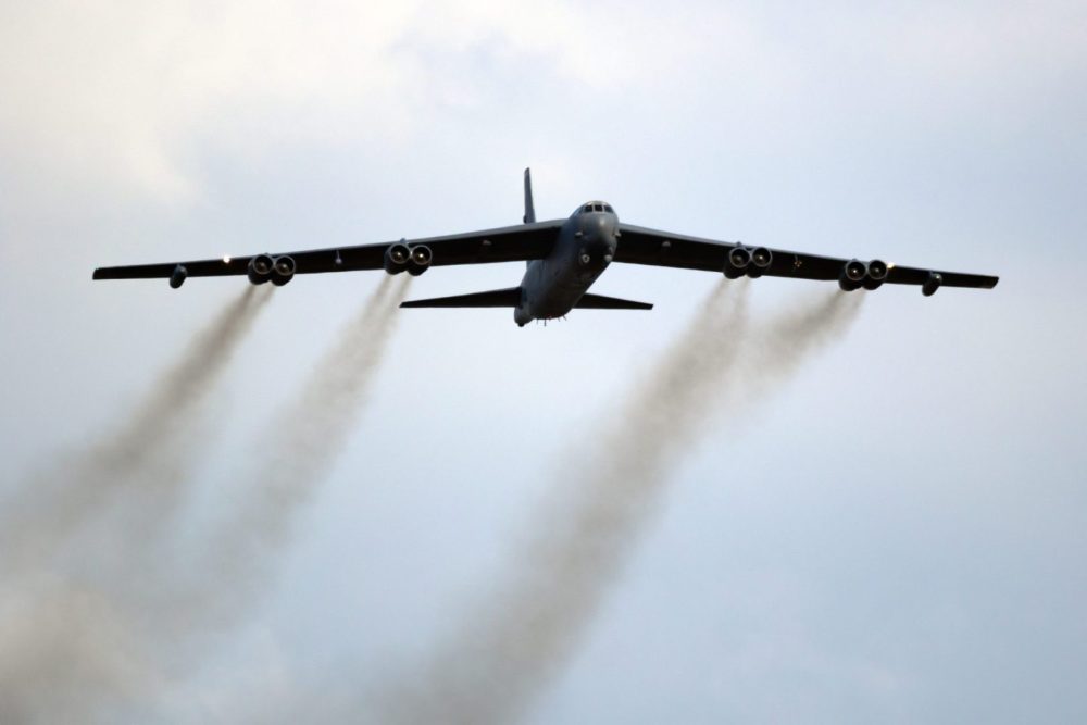 B-52 bomber crash rocks Edwards Air Force Base in California
