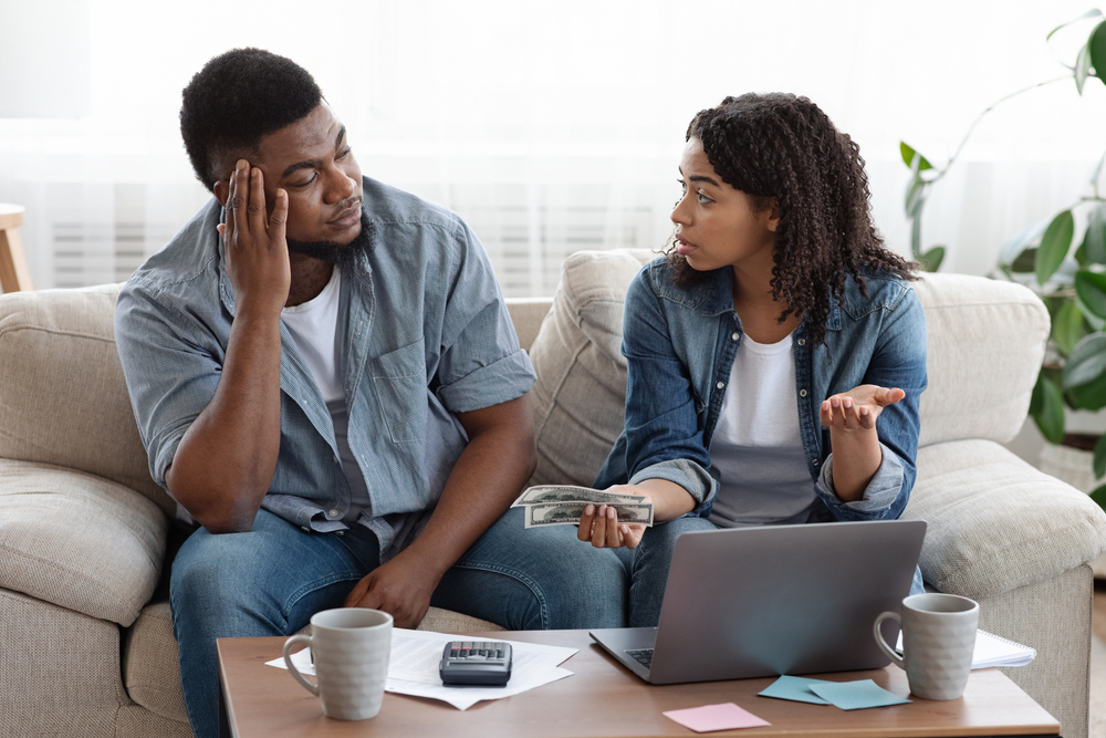 Signs your partner’s spending habits are killing the romance