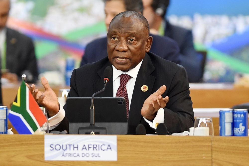 South Africa’s president breaks silence on the immigration crisis