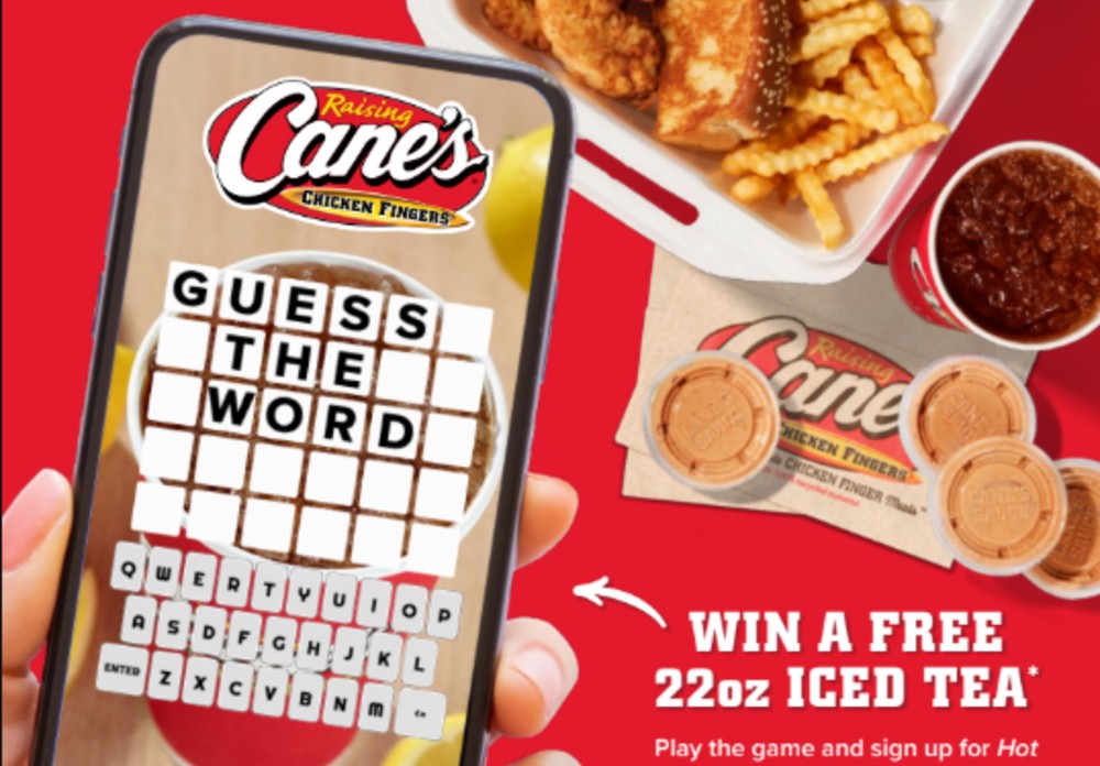 Get a free iced tea at Raising Cane’s through June 10