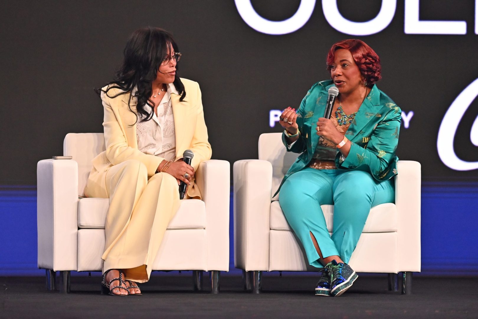 Bernice King and Ilyasah Shabazz anchored a day one built around We Love Us and Black power