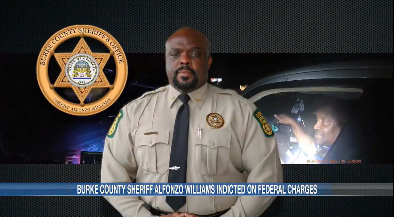 Georgia sheriff indicted on 6 federal charges