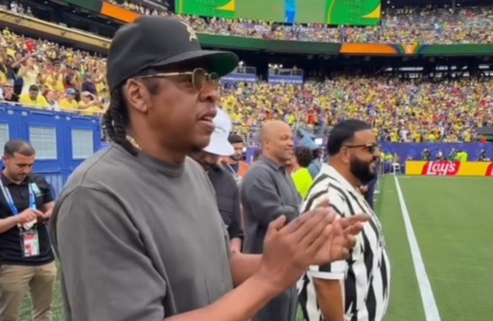 Travis Scott, Jay-Z, and DJ Khaled crashed the World Cup